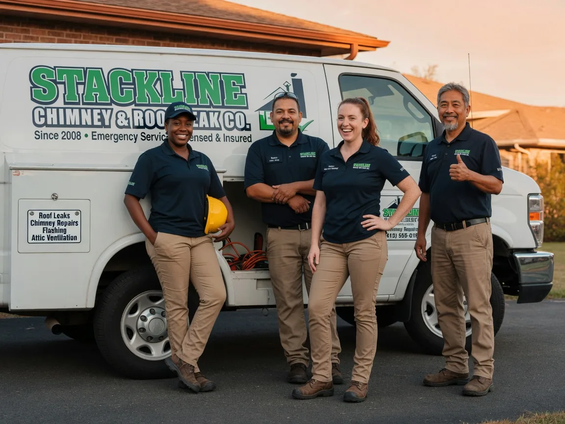 Chimney flashing repair company in Lumberton, NC
